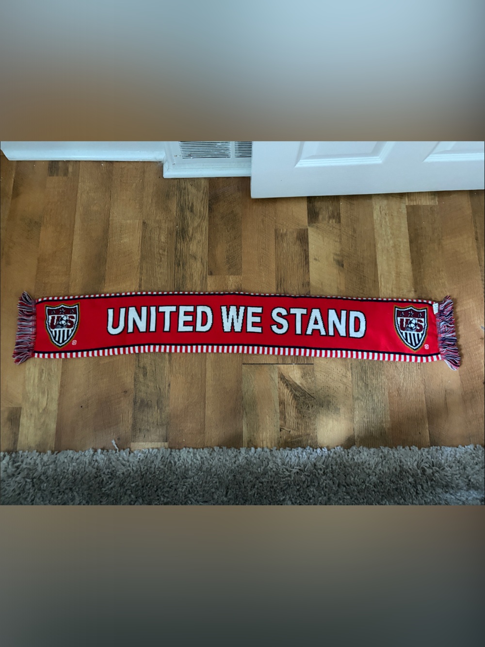 Red USA Soccer Scarf